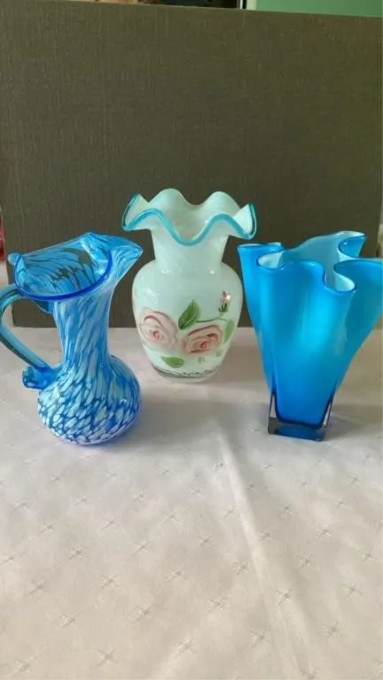 Glass vases