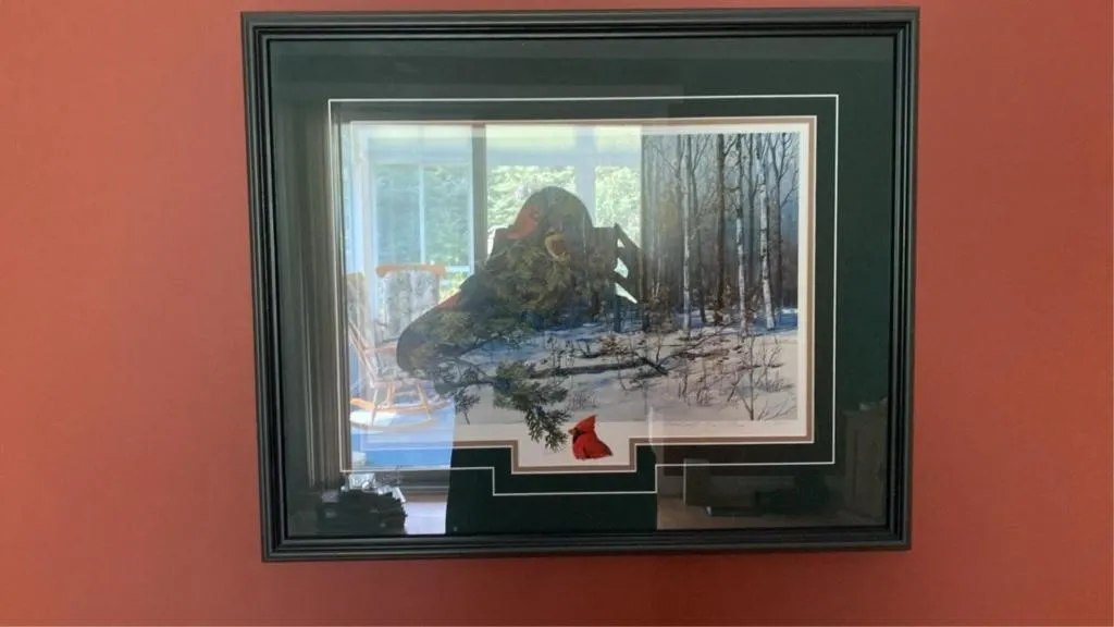 Cardinal painting