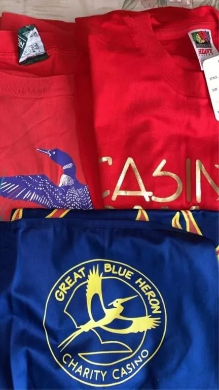 T-shirts and an apron