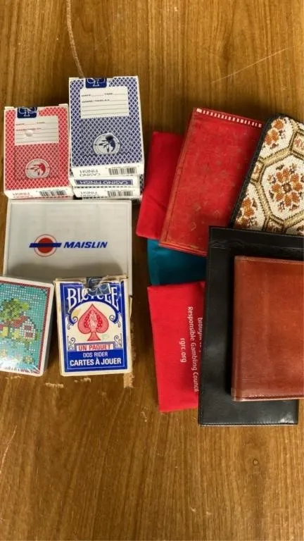 Playing Cards and Wallets