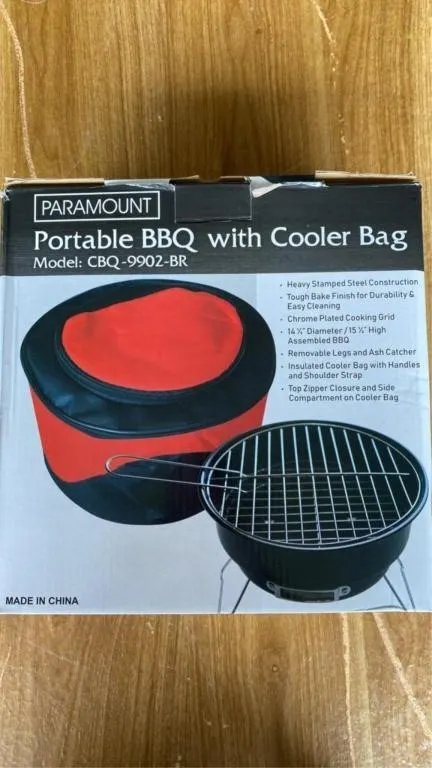 BBQ with Cooler Bag