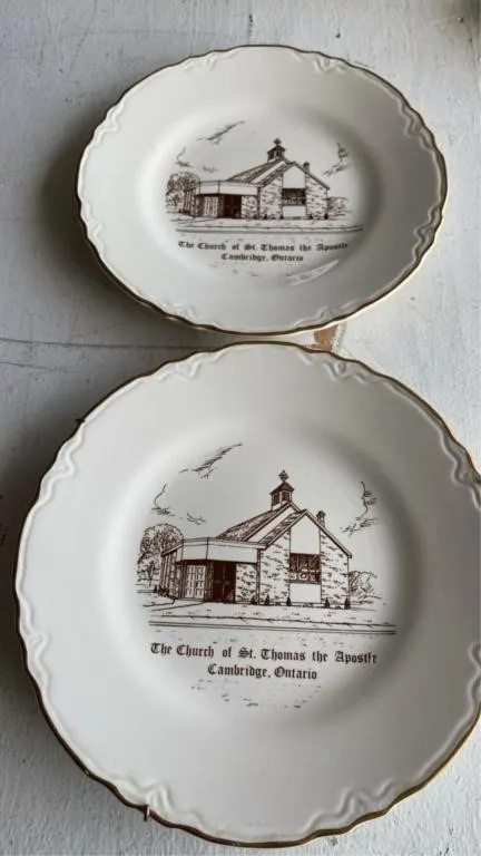 2 Church Plates