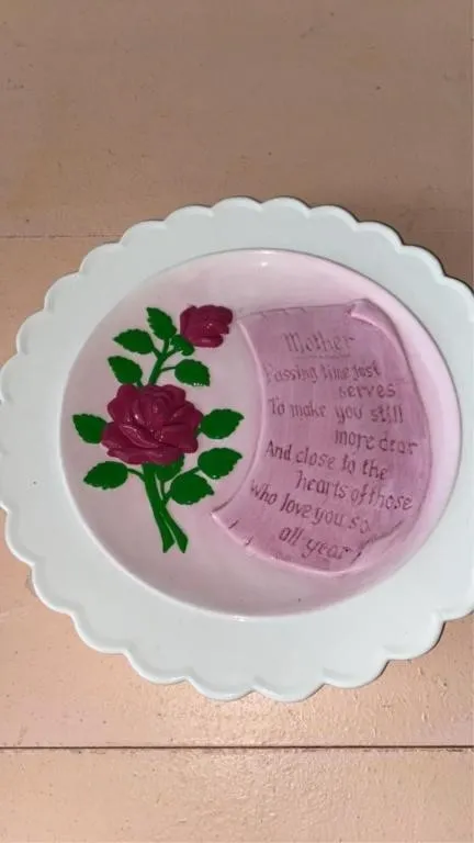 Handmade Ceramic Mother Pkate