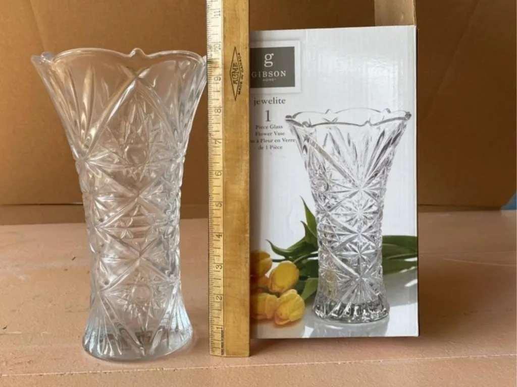 10� Glass Vase