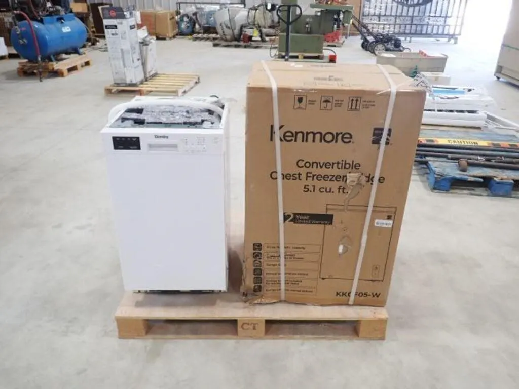 Kenmore 5.1 Cu Ft Chest Freezer/Fridge