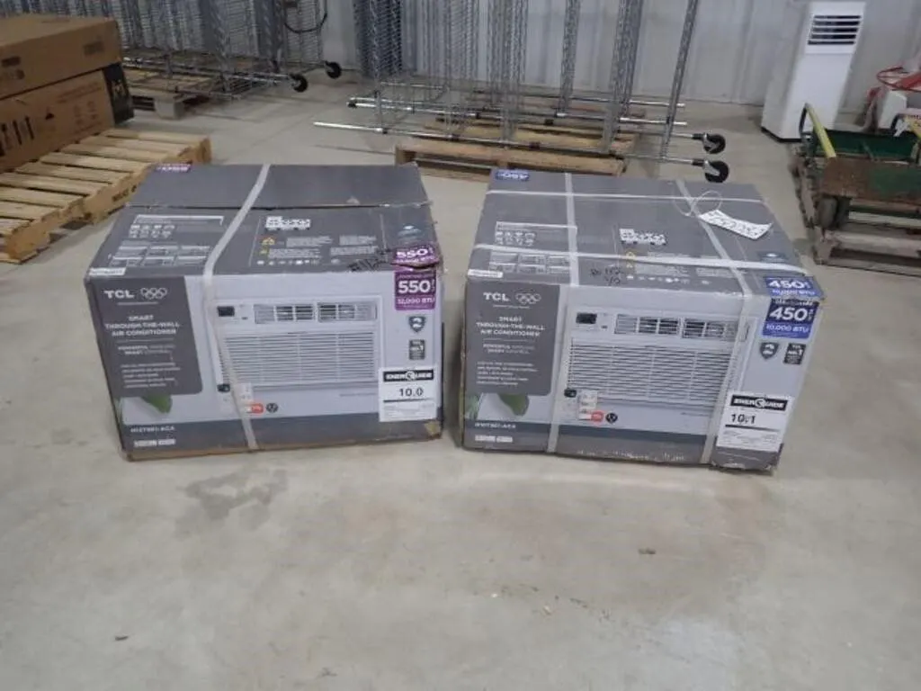 Qty Of (2) TCL Window Air Conditioners