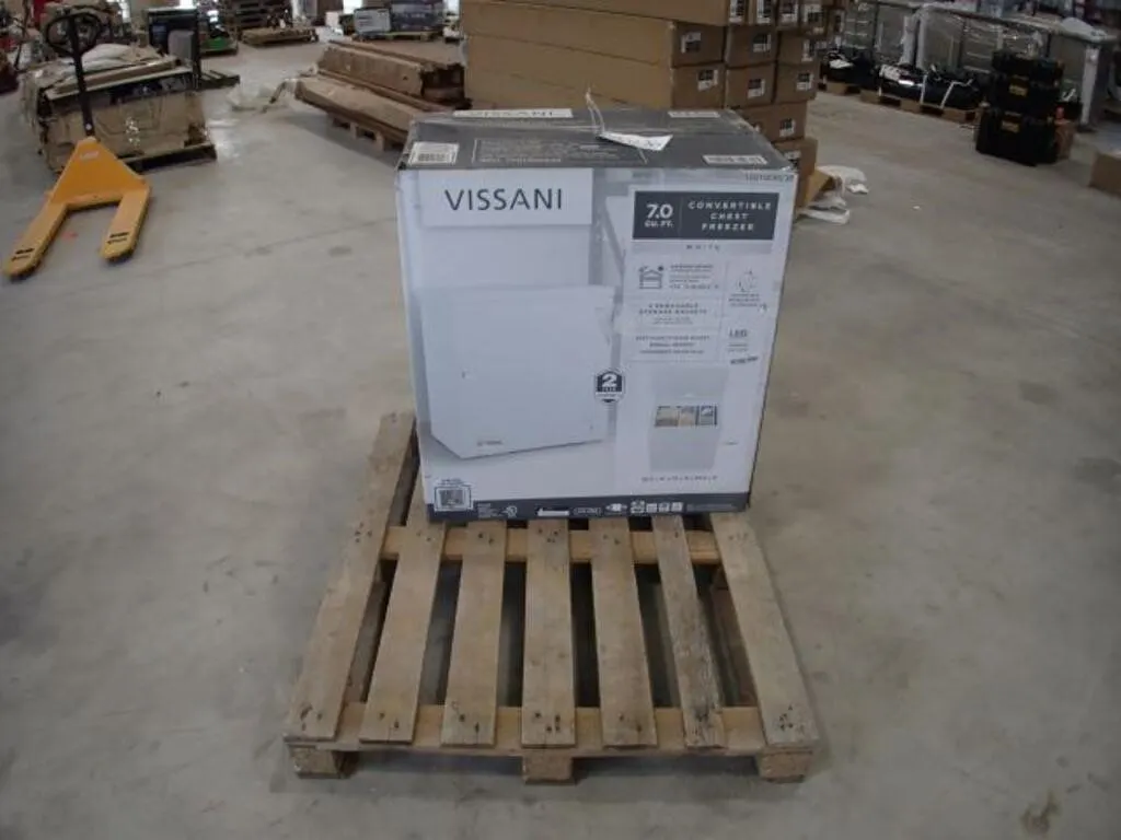 Vissani 7 Cu Ft Chest Freezer