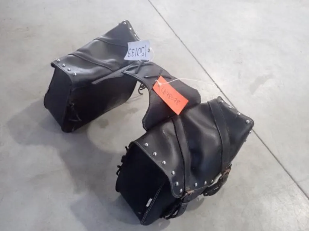 Throw-Over Motorcycle Saddle Bags