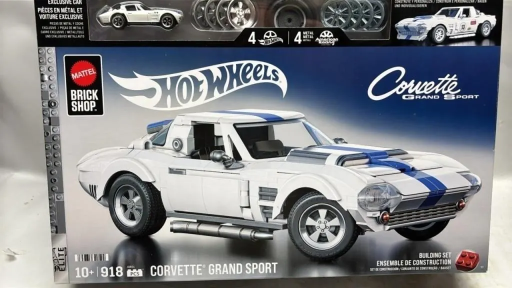 Hot Wheels Corvette Grand Sport Building set & car