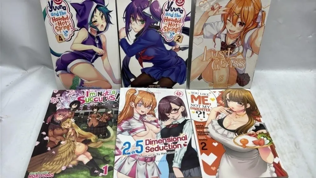 Adult Manga Book anime comic book