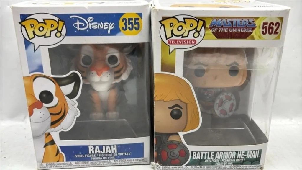 Funko Pop Figure lot MOTU Disney