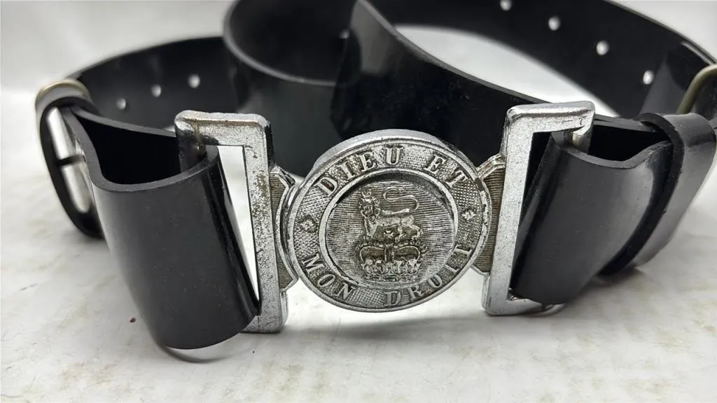 Vintage Parade Belt Victorian British Army