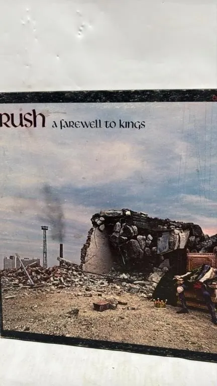 RUSH farewell to kings Vinyl Lp