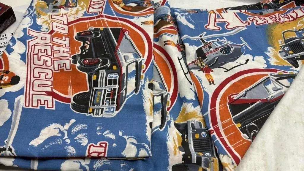 1983 Vintage The A Team To the rescue Bed Sheets