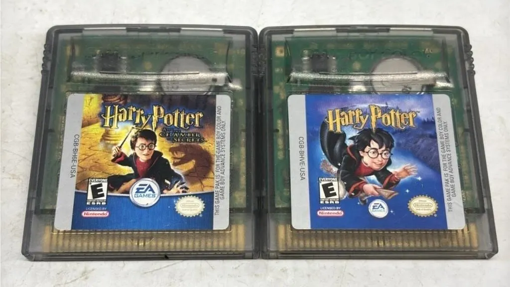 Nintendo Gameboy Color Harry Potter Game lot