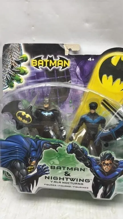 Batman & NightWing Action figure lot