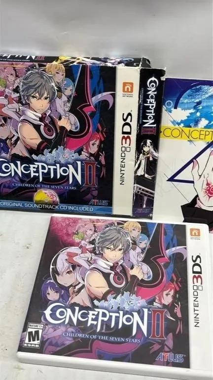 Nintendo 3DS Conception II complete game
