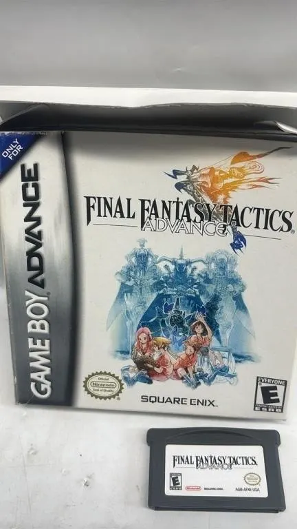 Gameboy Advance Final Fantasy Tactics advance