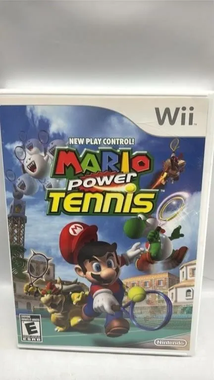 Nintendo Wii Mario Power Tennis Game