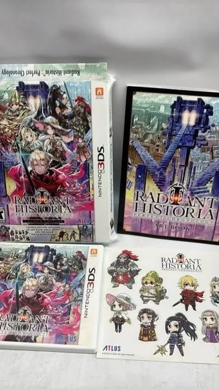 Nintendo 3Ds Radiant Historian game complete