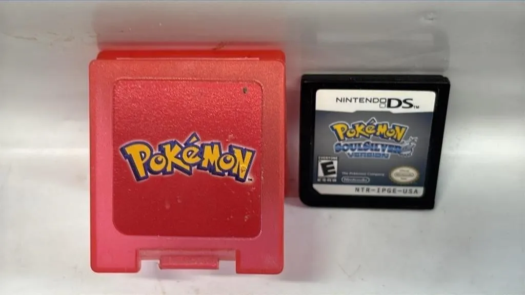 Nintendo DS Pokemon Soul Silver Game Cartridge