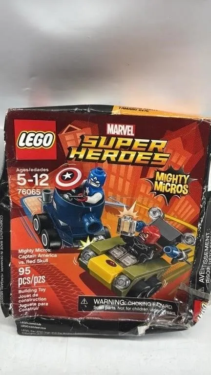 LEGO super heroes Set 76065 damaged box