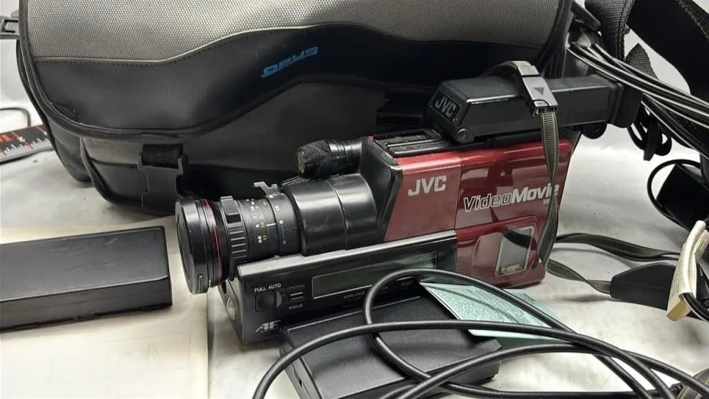 Vintage JVC VideoMovie VHS Camcorder