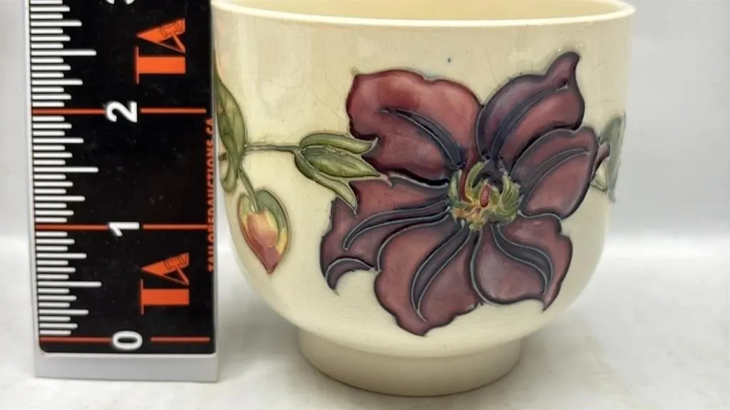 Vintage Moorcroft Pottery Small Dish