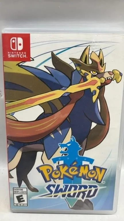 Nintendo Switch Pokemon Sword game complete