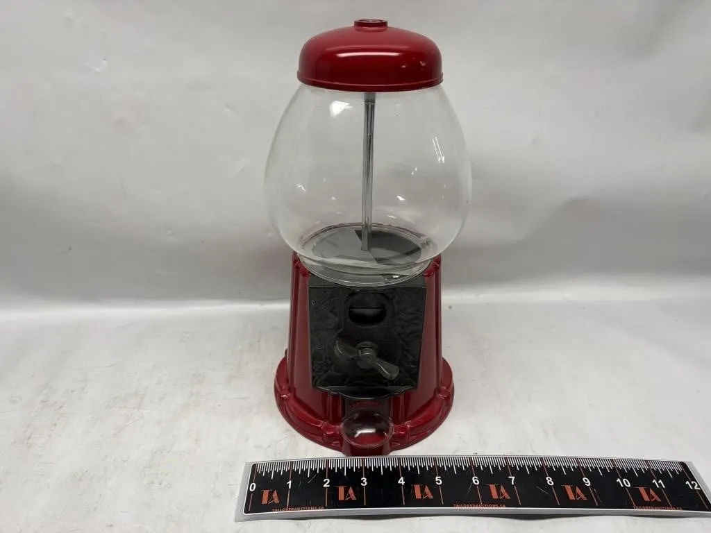 Continental Gum of Canada Red Gumball Machine