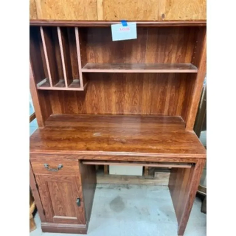 Brown Vintage Wooden Desk