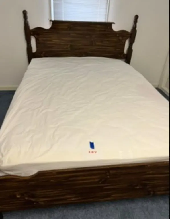 Farmhouse Solid Wood Bed Frame