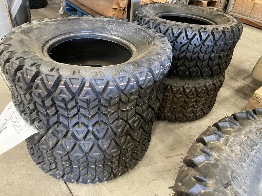 4 - 25x10x12 ATV tires