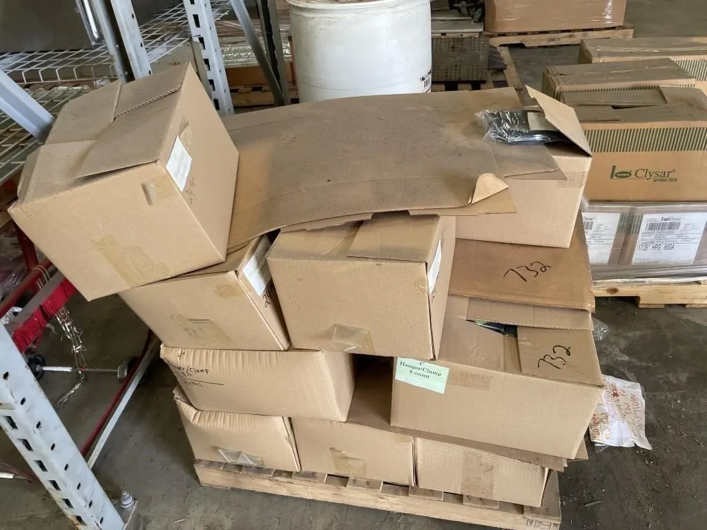 4" hanger clamps