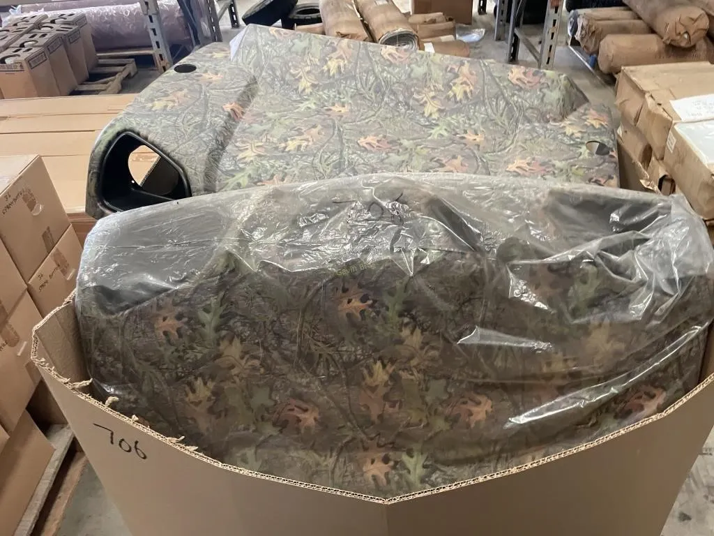 tote of Camo ATV hoods