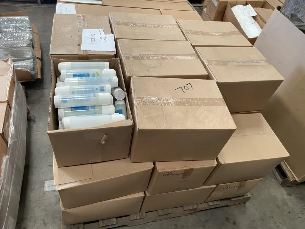 790 empty spray bottles