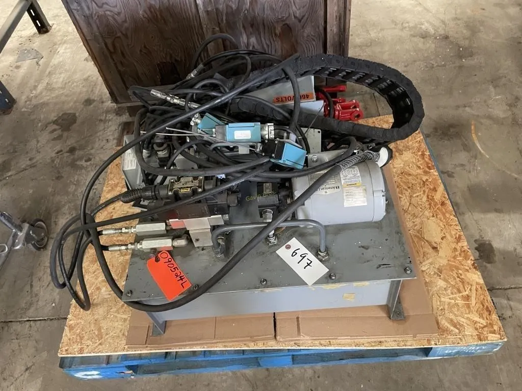 Hydraulic pump & cylinders