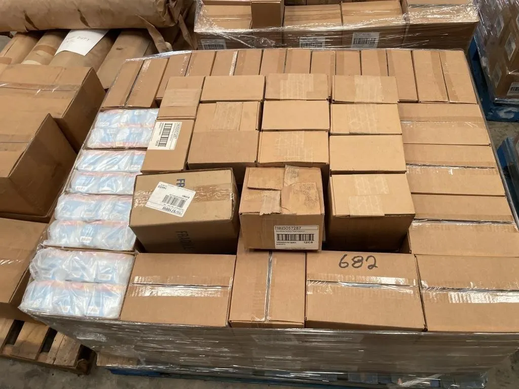 Pallet of quick shape plastic canvas