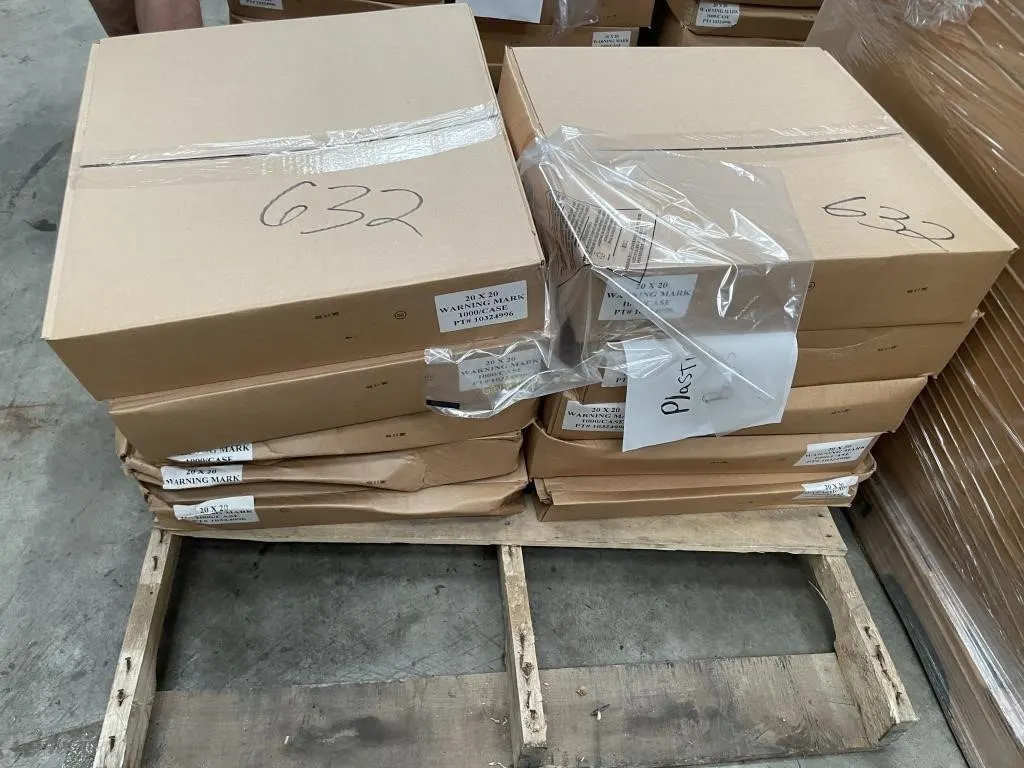 5000 - 20x20 plastic bags