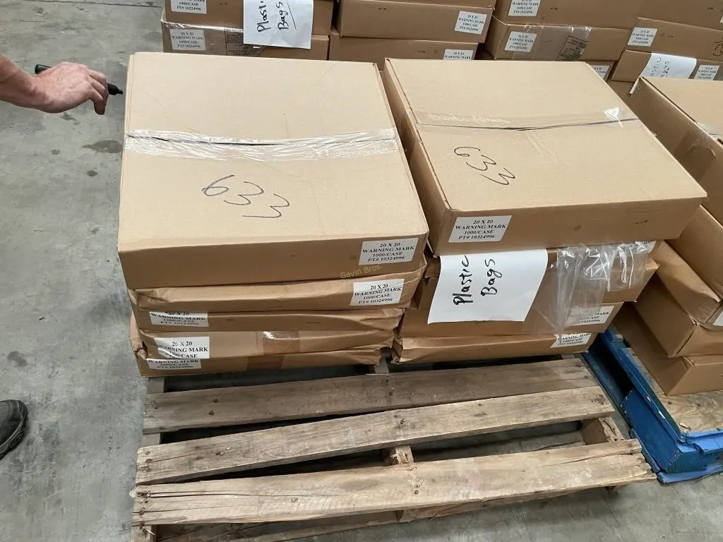 5000 - 20x20 plastic bags