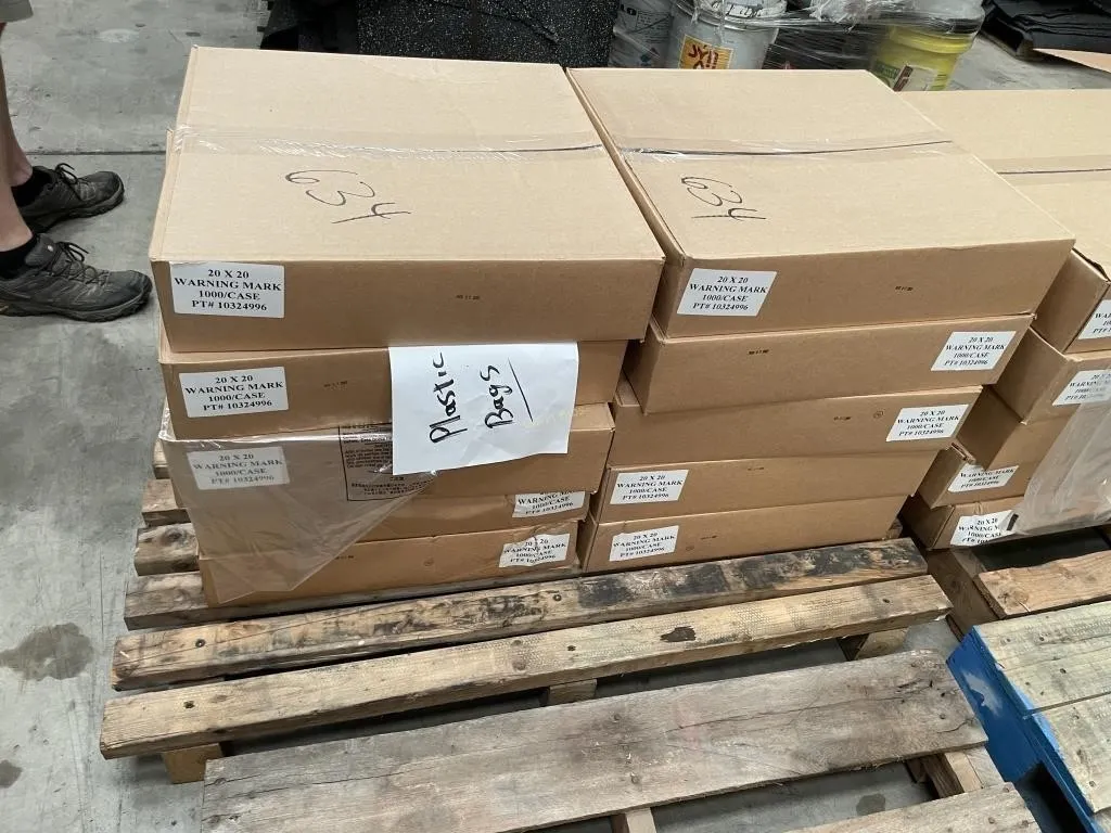 5000 - 20x20 plastic bags