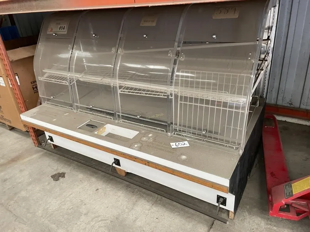 Bakery display rack