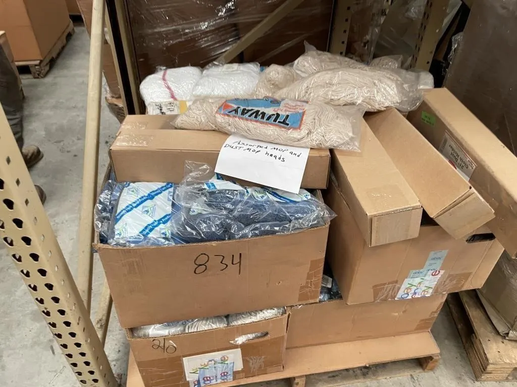 Assorted Mop/Dust Heads