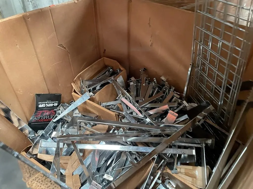 Retail Hardware, Hooks, racks etc