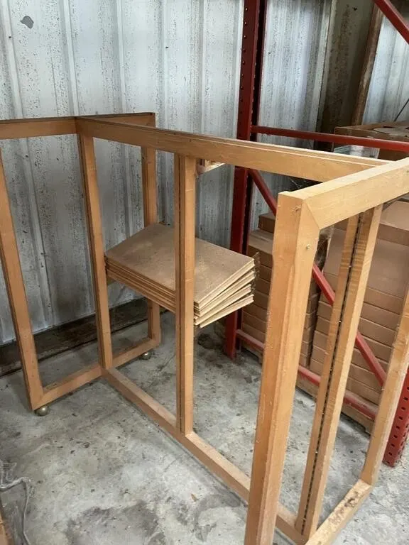 Wood Display rack