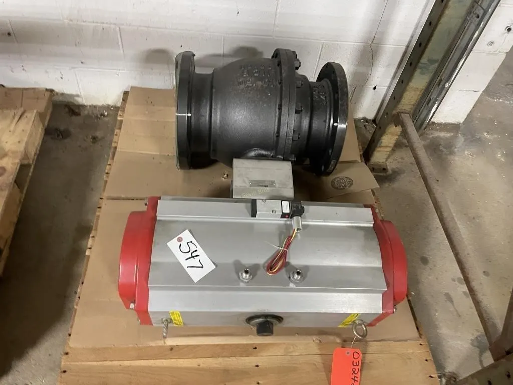 Large Valve w/Actuator