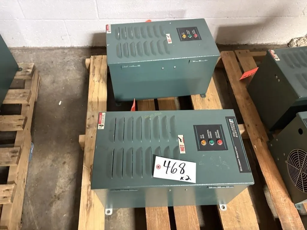 (2) Reliance Electric Controllers
