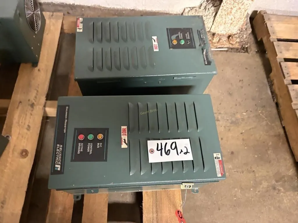 (2) Reliance Electric Controllers