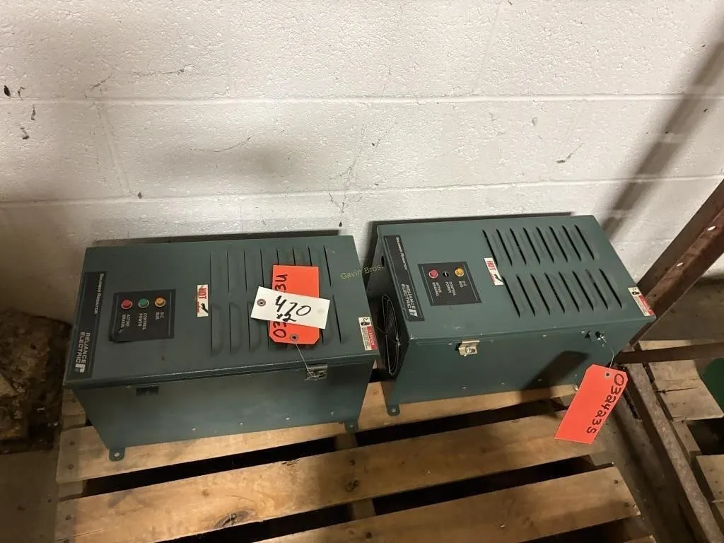 (2) Reliance Electric Controllers
