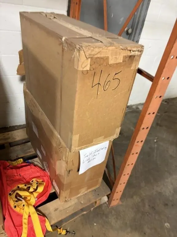 Government Surplus Self Inflating Life Vests